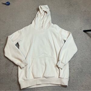 Plain cream crewneck